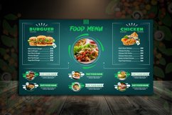 Digital Food Menu Design Template Product Image 2