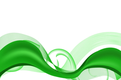 Green abstract dynamic wave background element decoration Product Image 1