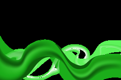 Green abstract dynamic wave background element decoration Product Image 2