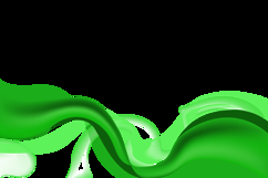 Green abstract dynamic wave background element decoration Product Image 2