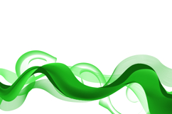 Green abstract dynamic wave background element decoration Product Image 2