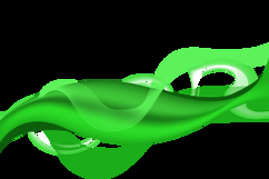 Green abstract dynamic wave background element decoration Product Image 2