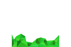 Green abstract polygonal geometry graphic background design Product Image 1