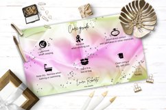 Jewelry Care Card, Canva Template Product Image 8