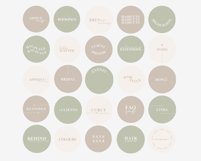 green boho hairdresser instagram highlight icons