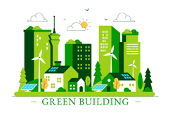 10 Green Building Illustration Product Image 4