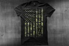 Veteran Camouflage Vertical - USA Flag Themes Product Image 1