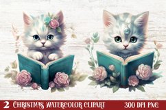 Cozy Green christmas Clipart Sublimation, Christmas PNG Product Image 1