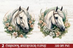 Cozy Green christmas Clipart Sublimation, Christmas PNG Product Image 1