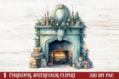 Cozy Green christmas Clipart Sublimation, Christmas PNG Product Image 1
