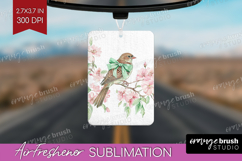 Cottagecore Air Freshener PNG - Green Coquette PNG Product Image 1