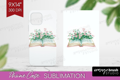 Cottagecore Phone Case PNG - Green Coquette Case PNG Product Image 1