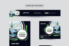 Online Learning Courses Banner Template Product Image 2