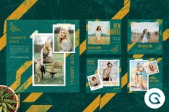 Green Fashion Instagram Template Product Image 3