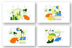 10 Green Finance Investing Illustration Product Image 3