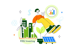 10 Green Finance Investing Illustration Product Image 4