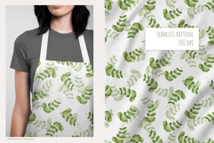 Fresh Green Leaves Seamless Pattern Product Image 2