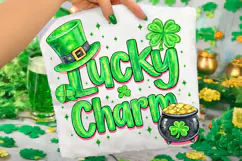 St Patrick's Day Lucky Charm PNG, Irish PNG, Shamrock PNG Product Image 2