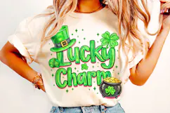 St Patrick's Day Lucky Charm PNG, Irish PNG, Shamrock PNG Product Image 3