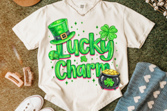St Patrick's Day Lucky Charm PNG, Irish PNG, Shamrock PNG Product Image 5