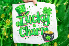 St Patrick's Day Lucky Charm PNG, Irish PNG, Shamrock PNG Product Image 6