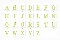 Polka Dots Alphabet Princess Crown Letters Girl Princess PNG Product Image 2