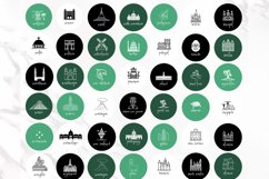 green travel agent instagram icons