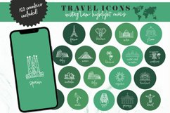 green travel instagram highlight covers