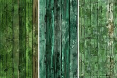 Green Wood Digital Paper Bundle Product Image 4