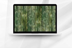 Green Wood Digital Paper Bundle Product Image 2