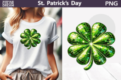 St. Patrick's Day Clipart | Lucky Clover Sublimation Product Image 1