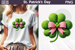 St. Patrick's Day Clipart | Lucky Clover Sublimation Product Image 1