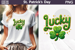 St. Patrick's Day Clipart | Lucky Clover Sublimation Product Image 1