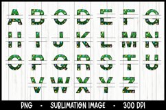 SUPER 7 Christmas Split Monogram sublimation set bundle Product Image 12
