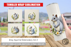 Tumbler Grey Squirrel Product Image 1