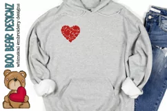 Heart of Hearts Valentine's Day Embroidery design Product Image 2