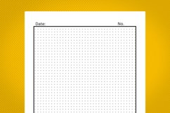 Amazon kdp grid notebook interior for kindle publisher Product Image 2