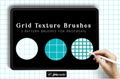Grid Texture Brushes for Procreate