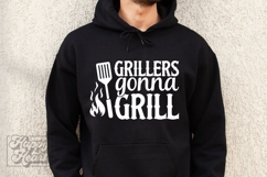 Grillers Gonna Grill SVG - Fathers Day PNG - Dad Quote BBQ Product Image 3