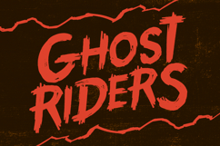Grim Prairie: A Hand-Drawn Western Horror Brush Font Product Image 10
