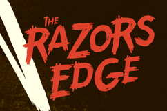 Grim Prairie: A Hand-Drawn Western Horror Brush Font Product Image 12
