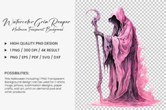 Grim Reaper watercolor 