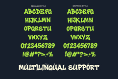 Grime Slime | Melted Graffiti Webfont for Urban Websites Product Image 2