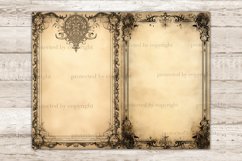 Grimoire Junk Journal Paper, Vintage Ephemera, GlamArtZhanna, Esoteric Diary, Frame Collage Pages, Witch Aesthetic, Blank Junk Journal, Journal Card Bundle, Book Diary Paper, Journal Printable Set