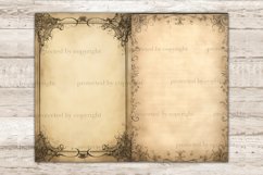 Grimoire Junk Journal Paper, Vintage Ephemera, GlamArtZhanna, Esoteric Diary, Frame Collage Pages, Witch Aesthetic, Blank Junk Journal, Journal Card Bundle, Book Diary Paper, Journal Printable Set