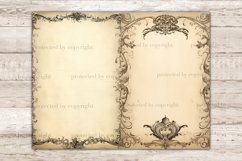 Grimoire Junk Journal Paper, Vintage Ephemera, GlamArtZhanna, Esoteric Diary, Frame Collage Pages, Witch Aesthetic, Blank Junk Journal, Journal Card Bundle, Book Diary Paper, Journal Printable Set