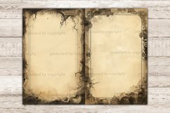 Grimoire Junk Journal Paper, Vintage Ephemera, GlamArtZhanna, Esoteric Diary, Frame Collage Pages, Witch Aesthetic, Blank Junk Journal, Journal Card Bundle, Book Diary Paper, Journal Printable Set