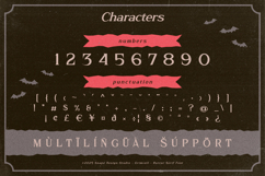 Grimveil - Horror Serif Font Product Image 4