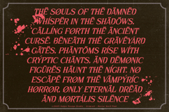 Grimveil - Horror Serif Font Product Image 6