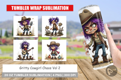 Tumbler Cowgirl Chaos Product Image 1